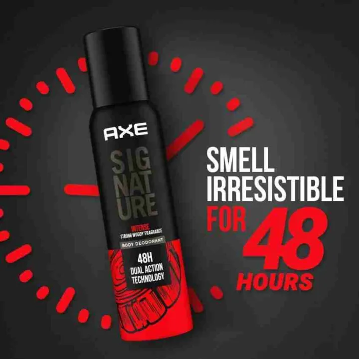 Body spray Signature Intense perfume Axe - 122 ml